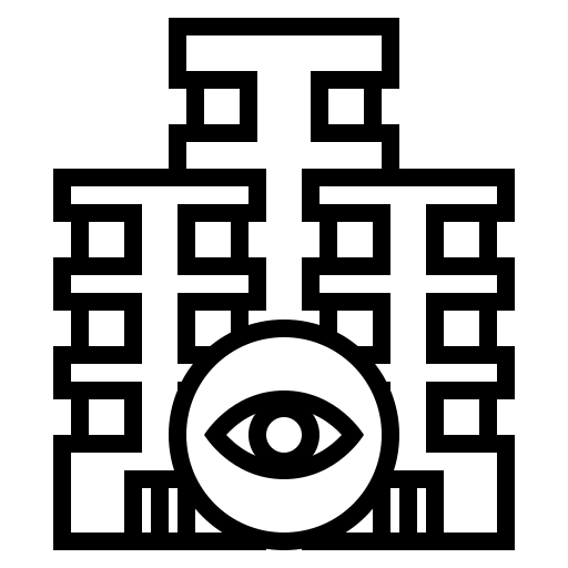 Icon representing corporate investigations